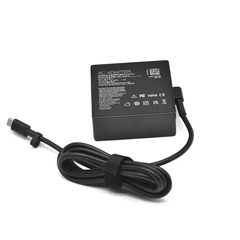 100W Type-C PD USB C адаптер за напојување 20V 5A за лаптоп Asus