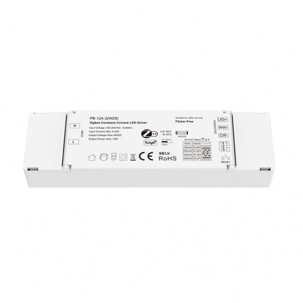 12W TUYA Zigbee CCT LED драјвери со затемнување