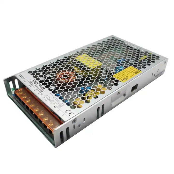 Напојување со вклучување на електрична енергија од алуминиум 200W