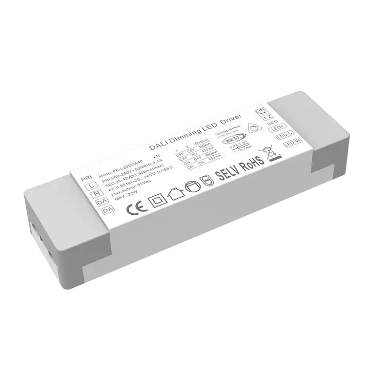 20W Константна струја DALI CCT LED драјвер со затемнување