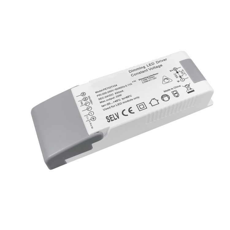 20W константен напон Triac LED драјвер со затемнување