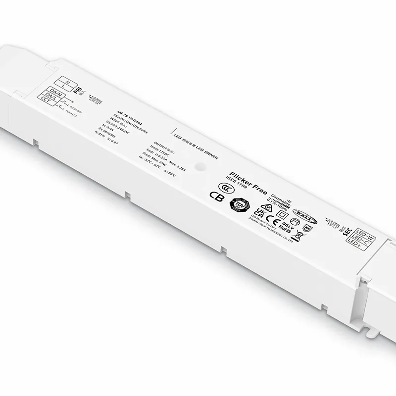 75W 12V постојан напон DALI LED драјвер за затемнување
