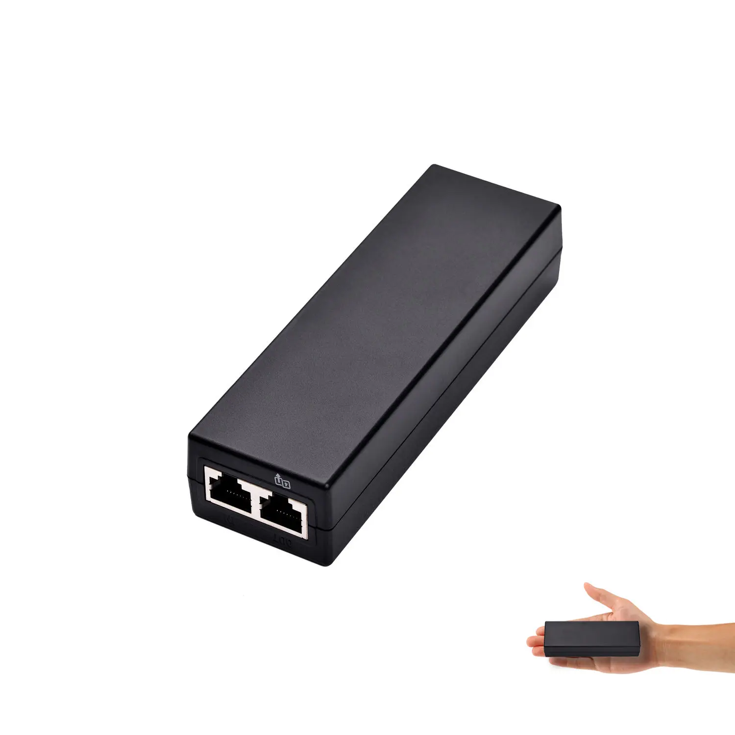 802.3afat 48V 30W 1000Mbps Gigabit Ethernet PoE инјектор